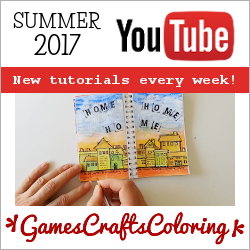 Art journal, scrapbook, mixed media video tutorials on Youtube