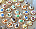 Party idea 6: Dinosaurs´ eyes for children´s parties