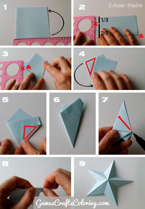 How to Fold a Paper Star
