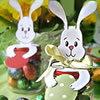 EASTER - Easter crafts, easter bunny jars