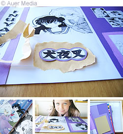Directions - how to do a picture in frames to childrens room - Manga, Inuyasha