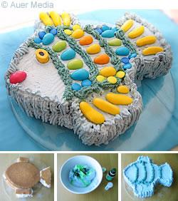 Under the sea birthday party recipes - Fish cake