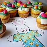 Party recipes - EASTER - Easter cupcakes