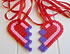 
Valentines Day crafts heart pendants
