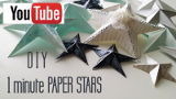 DIY Paper Stars Tutorial
