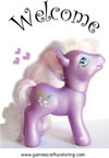 Printable party invitation card 5: My Little Pony invitation card